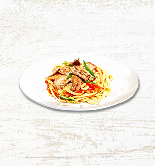 УДОН СО СВИНИНОЙ