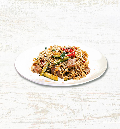 ЯКИ СОБА СО СВИНИНОЙ